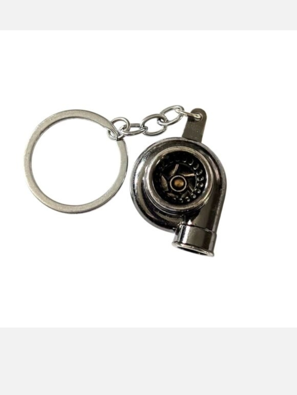 Turbo Metal Keychain 1"